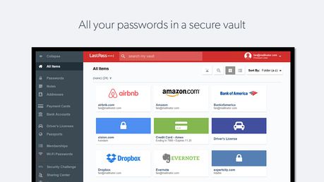 Password storage & organization preview