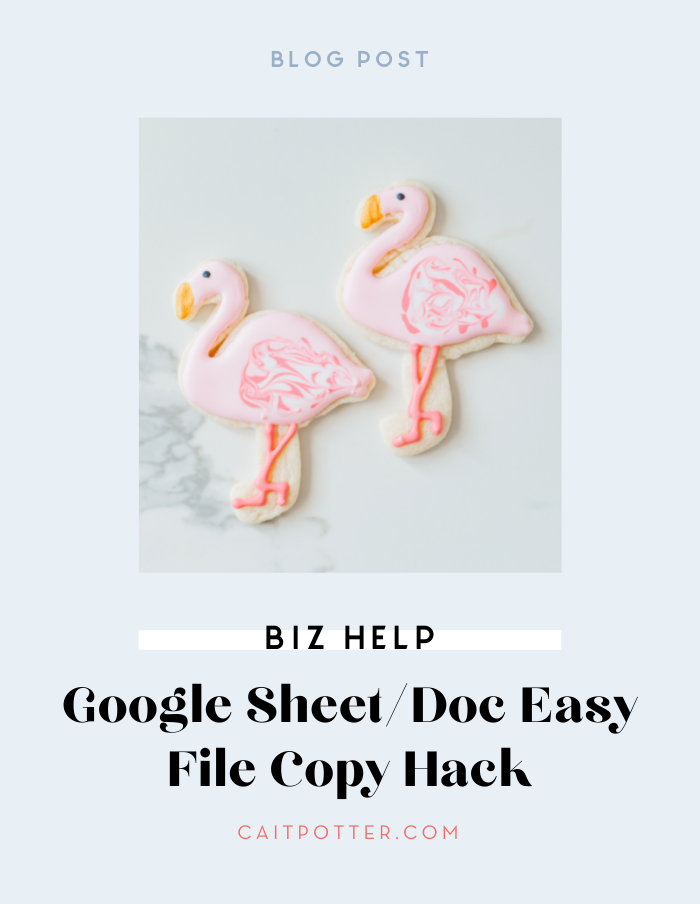 Google Sheet/Doc Copy Hack