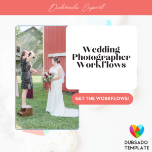 Wedding Photographer Dubsado Workflows