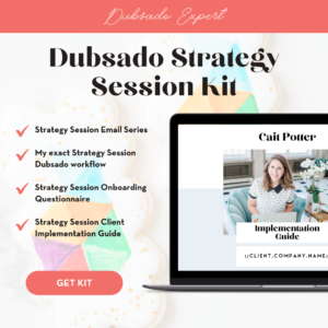 Dubsado Strategy Session Kit