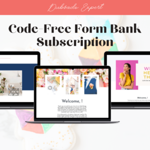 Dubsado Code Free Form Template Bank Subscription