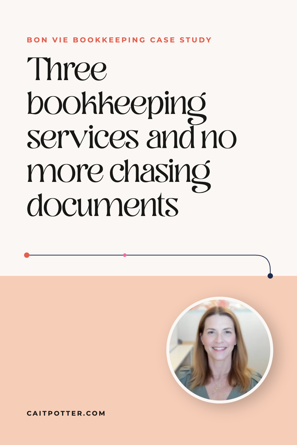 Bon Vie Bookkeeping: Three bookkeeping services and no more chasing documents | Cait Potter case study