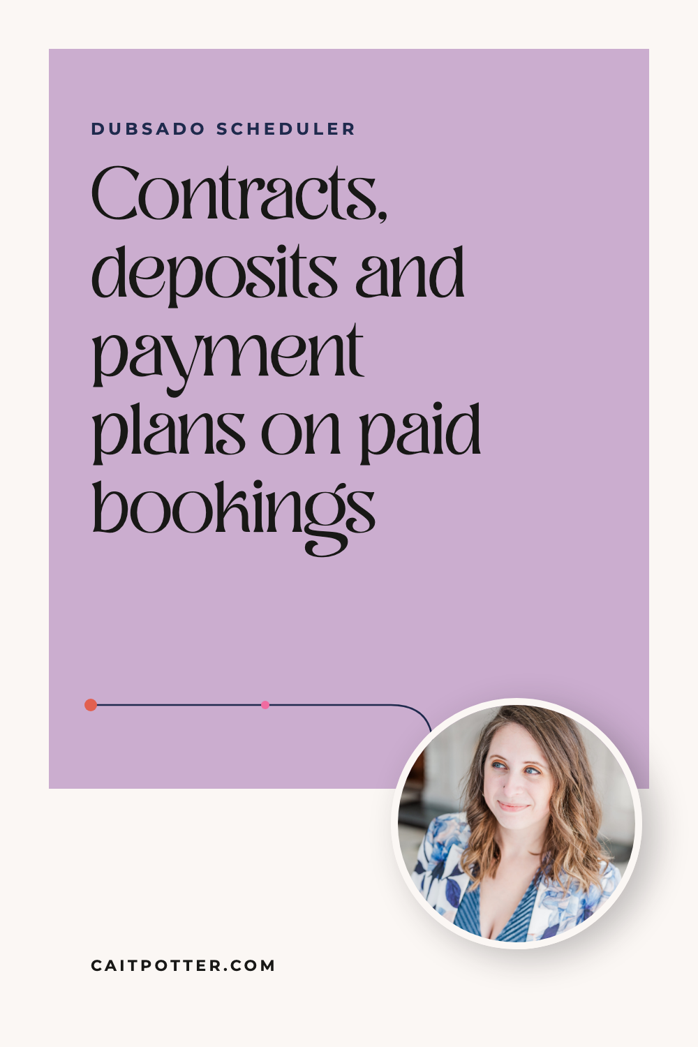 A Guide to Using Paid Dubsado Schedulers | Cait Potter blog