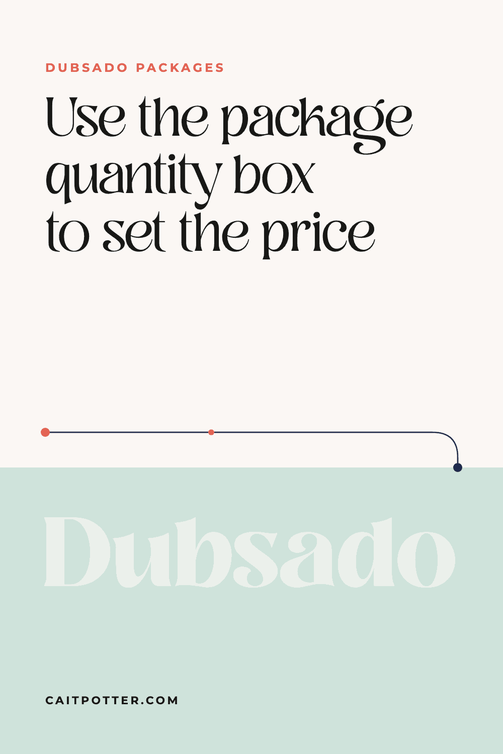 Create a Pay-What-You-Can Offer in Dubsado | Cait Potter blog